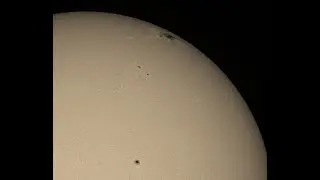 SUN - askar FRA600 monture Ioptron CEM70 - cam&eacute;ra ZWO 6200MM