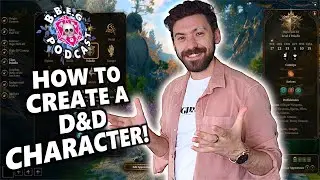 How to create YOUR first D&D Character! || The BBEG Podcast Recap