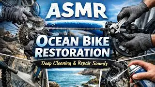 ASMR Ocean Bike Restoration | Deep Cleaning & Repair Sounds