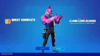 The NEW Classic Style For LT John Llama! (Fortnite Chapter 3)