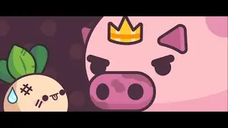 King Pig Boss Fight in Turnip Boy Commits Tax Evasion