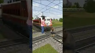 monkey vfx video | train vfx video | kinemaster edit #ajeetmagic #shorts