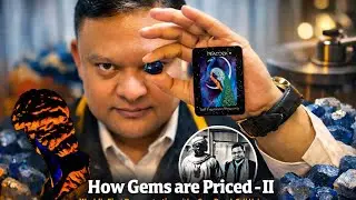 ⚛️How Gems Are Priced – II | World’s First Real Demo with Sapphire Rough | Guruji Shrii Arnav-Legend
