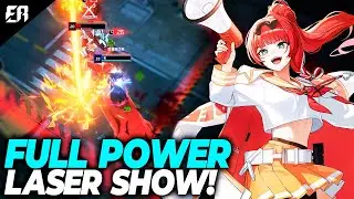 ПОЛНАЯ МОЩЬ ДЖАСТИНЫ ⚡ЛАЗЕРНОЕ ШОУ! | Геймплей Eternal Return Pro