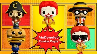 McDonalds Ad Icons. Funko Pop Collection. (December 2022)