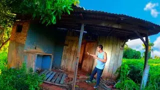 Fiquei com Medo de entrar nessa casa Centenária