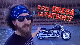 La Harley-Davidson FatBoy....... Necesita ponerse a dieta!?