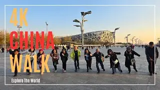 Insta360 Go Ultra | China 4K &bull; Beijing Evening Walk through the Olympic Park, Olympic Green