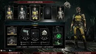Mortal Kombat 11 Customize Cassie Cage Abilities