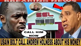 USAIN BOLT Call ANDREW HOLNESS About His Money Account Tracked Company File