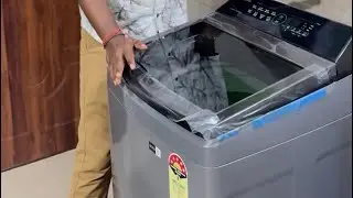 Samsung Top Load washing Machine Installation at home😊