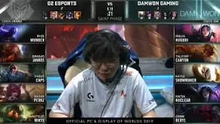 G2 vs DAWMON GAMING Game 4 HIGHLIGHTS -  LoL World Championship 2019 Quarterfinal