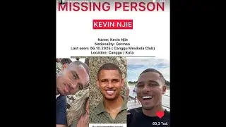 Reality-Star Kevin Njie ist auf Bali verschwunden! Ex Freundin bittet um Hilfe!