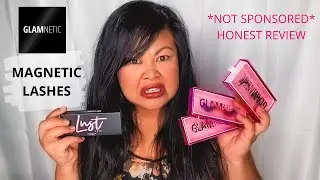 VIRAL GLAMNETIC MAGNETIC LASHES REVIEW W/ WATER TEST! | NOT SPONSORED | XAK PHANE
