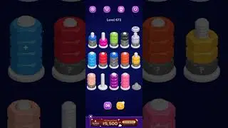 Nut Sort Level 671 Walkthrough | Nuts &mdash; Color Sort 671 solution