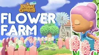 Building a Flower Farm | ACNH Let's Play | Animal Crossing New Horizons