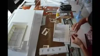 畢業專題模型製作縮時
