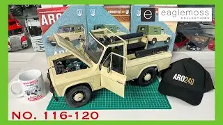 1:8 Aro 240 - Eaglemoss (project update, No. 116-120)