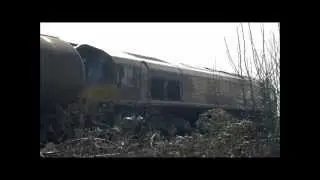 EWS Class 66 66175 6B13 with loaded Murco Tankers PT 2