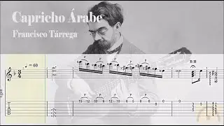 Capricho Arabe - Francisco T&aacute;rrega | Classical Guitar Tab