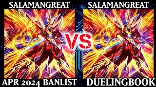 Salamangreat vs Salamangreat | High Rated | Dueling Book