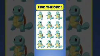 Find The  Odd Out Pokemon Go?! | Brain Teasers & Puzzles | Game 5 #quiz #howgoodareyoureyes