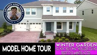 Get ready to be amazed by Winter Garden's builder model home priced at $775K or less