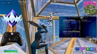 NEW BEST Controller SETTINGS + Sensitivity in Chapter 6 Season 4 🎮 ( Fortnite Reload Gameplay)