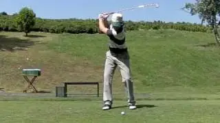 luca discacciati golf swing slow motion