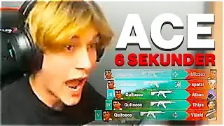 ACE P&Aring; 6 SEKUNDER (Sygeste Valorant Game!!)