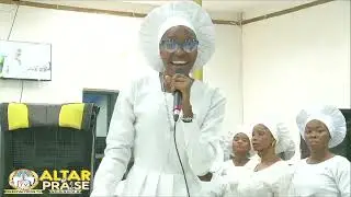 TINA VOCALS @ALTAR OF PRAISE SEASON 2..... #celestialfocustv