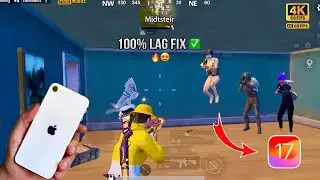 Finally😍 Pubg Lag Fix IOS17 ✅ iPhone SE 2020 Pubg Test 2023