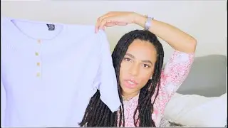 Spring 2020 Knits | Thrift Haul | Model Image