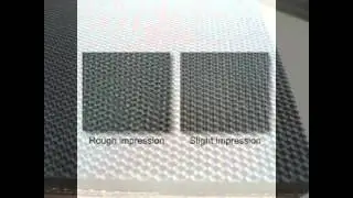 Rough top conveyor belt