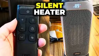 I think I found the new KING of quiet space heaters - Dreo 1500w