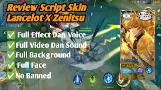 REVIEW SCRIPT SKIN LANCELOT X ZENITSU ANIME DEMON SLAYER