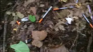 THIS IS WHAT HAPPENS TO A PARK WHEN POLICE DON'T PATROL IT.  IT'S TURNED INTO C--CKHEAD TERRITORY