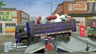 BIG TRUCKS ON INSANE TERRAIN: Speed Bumps, Bridges & Rail Crossings | Eps 14