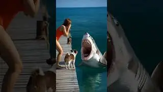 Terror! Woman&rsquo;s Dog Faces Shark Attack at San Diego USA DogPART23