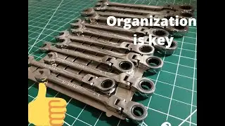 Magnetic Tool Organizer.. getting Creative