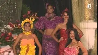 Rétrospective soirée élection Miss Tahiti 2014