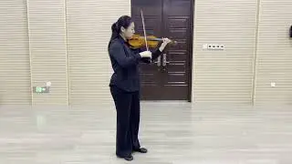 Li Xiang-violin, Johann Sebastian Bach – Sonata No. 1 for Solo Violin in G minor, BWV 1001, II. Fuga