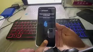 КАК реклама отпечатков пальцев ZTE NUBIA AIR SMART PHONE
