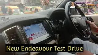 New Endeavour Test Drive After New Tyre Change//Alignment Guru