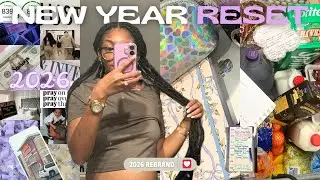 REALISTIC 2026 New Year Reset♡: to do list+home things+mom stuff+meal planning+digital vision board
