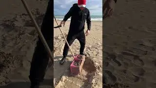 We Hit Hidden Treasure in the Sand! Beach Cleanup