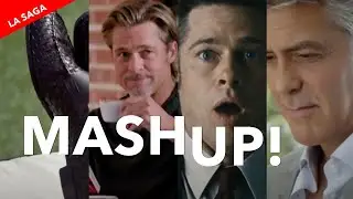 Brad Pitt et George Clooney s'affrontent dans un duo fort de caf&eacute; ! La saga #humour 🤣
