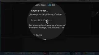 After Effects Free Up Disk Space and Improve Preformance