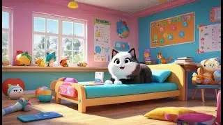 Emma Had a Tiny Cat | Cute Cat Nursery Rhyme for Kids | Sing-Along & Learning Song