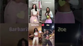 Lea Elui x Gabriela Moura x Barbarita x Zoe Baptiste #dance #tiktok #shorts